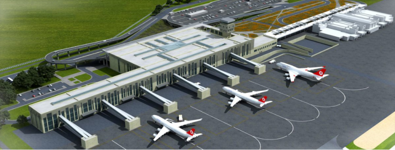 Gaziantep Havalimanı Yeni İç Hatlar Terminal Binası